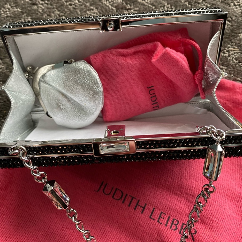 Judith Leiber Couture Rectangle Fully Beaded Clut… - image 6